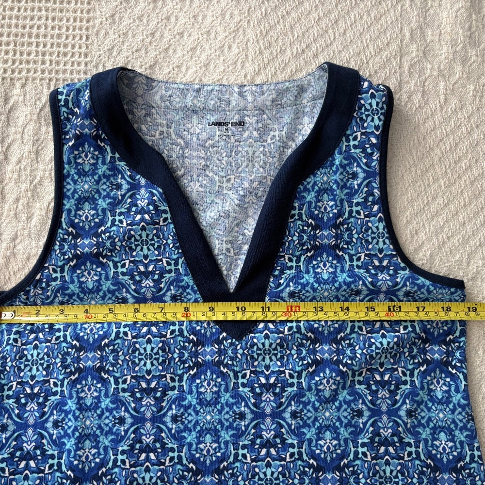 Lands End sleeveless summer dress, Size M - Picture 5 of 8